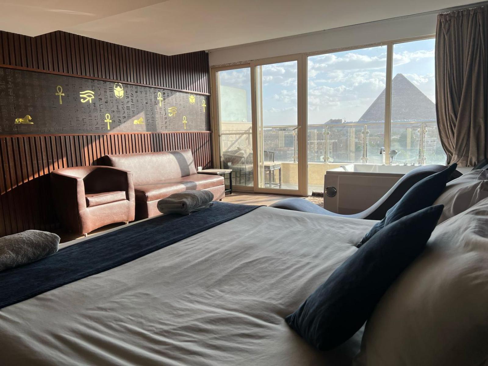 New Comfort Inn Giza Kafret el-Gabal Exteriör bild